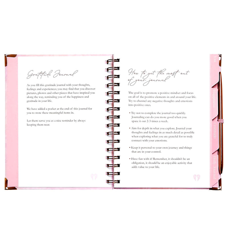 Spank You Are An Angel - Luxury Gratitude Journal with Pen