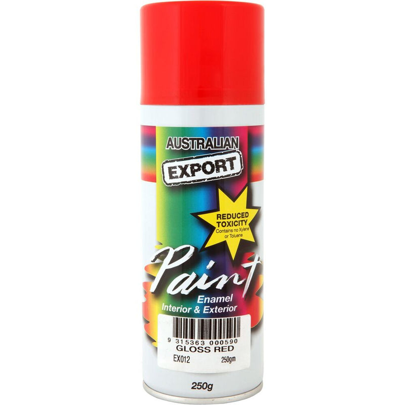 Export Export Spray Paint 250gms - Gloss Red