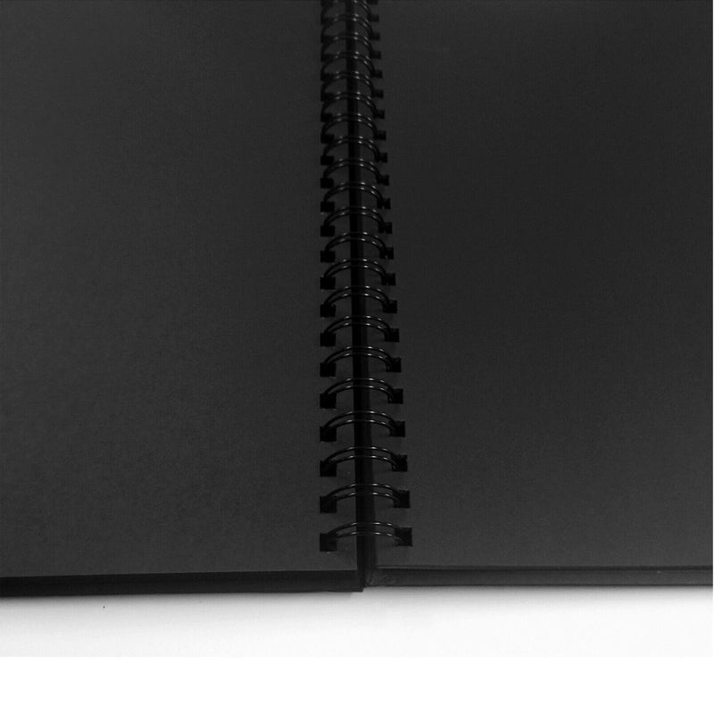 Arto ARTO 80 Pages 140gsm Black Sketch Book / Scrapbook Art Journal