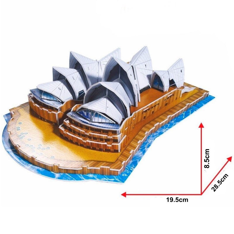 Sydney Opera House 58pcs 3D Puzzle Model Building Kit