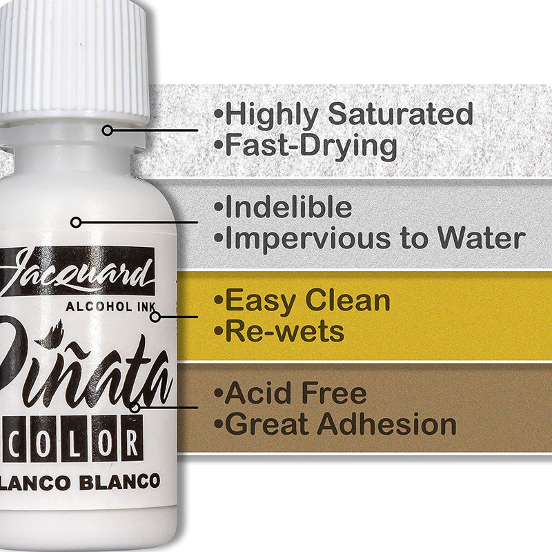 Jacquard Jacquard Pinata Alcohol Inks 5 Bottles Metallic Colours