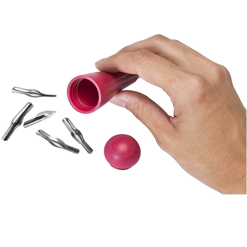 Speedball Speedball Lino Cutters + Handle Set - 5 Blades