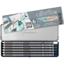 Cretacolor AquaGraph Watercolor Graphite Pencil Set (6-Piece)