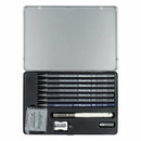 Cretacolor Monolith Woodless Graphite Drawing & Sketching Set (11-Piece Tin)