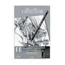 Cretacolor Monolith Woodless Graphite Drawing & Sketching Set (11-Piece Tin)