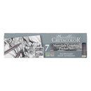 Cretacolor Monolith Woodless Graphite Pencil Set (7-Piece Tin)