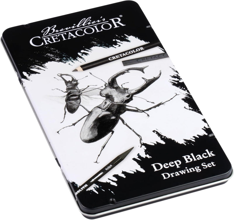 Cretacolor Nero Deep Black Drawing Set (10-Piece)