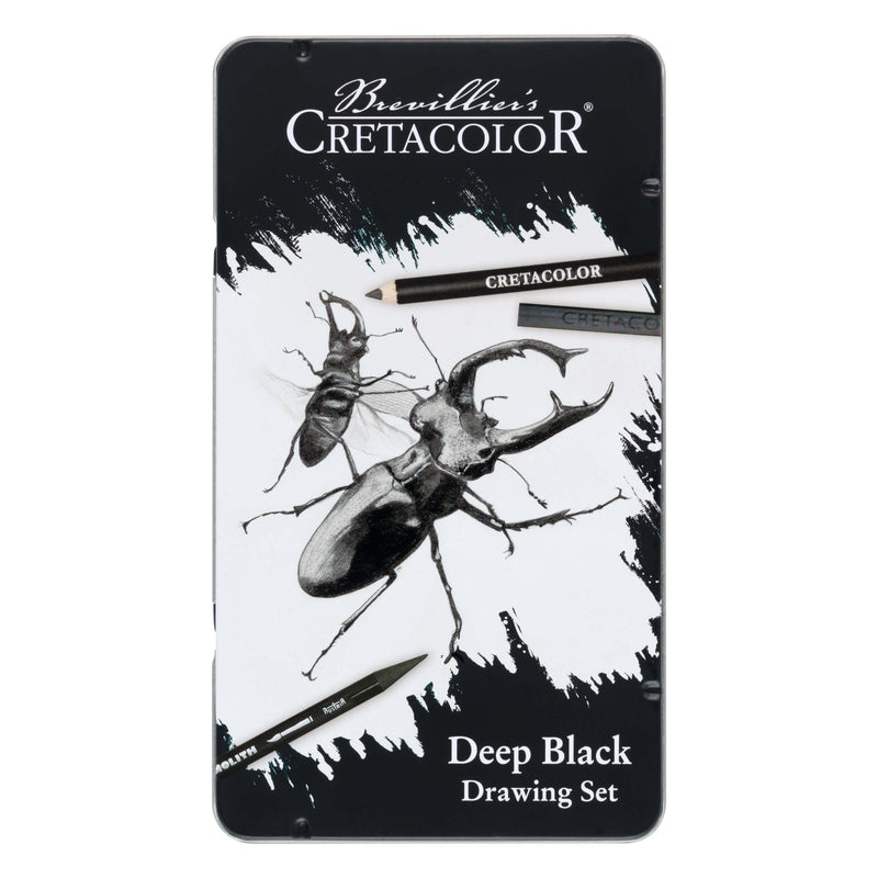 Cretacolor Nero Deep Black Drawing Set (10-Piece)
