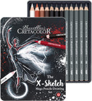 Cretacolor Mega Sketching & Drawing Pencil Set (12-Piece)