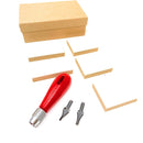 Essdee Carve-A-Stamp DIY Stamp Making Kit (10-Piece)