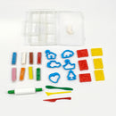 JOVI Plastilina Modeling Clay Set with Carry Case (24-Piece)
