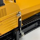 Diecast Crawler Road Asphalt Paver – 1:40 Scale Construction Model – Yellow