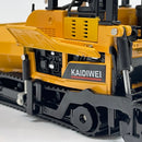 Diecast Crawler Road Asphalt Paver – 1:40 Scale Construction Model – Yellow