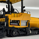 Diecast Crawler Road Asphalt Paver – 1:40 Scale Construction Model – Yellow