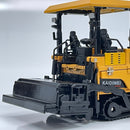 Diecast Crawler Road Asphalt Paver – 1:40 Scale Construction Model – Yellow