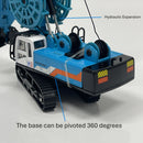 Diecast 1:64 Scale Crawler Mounted Trenching Machine Construction Model