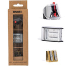 KUM Artist Pencil Sharpener Set (Long Point, Black Widow & Brass)