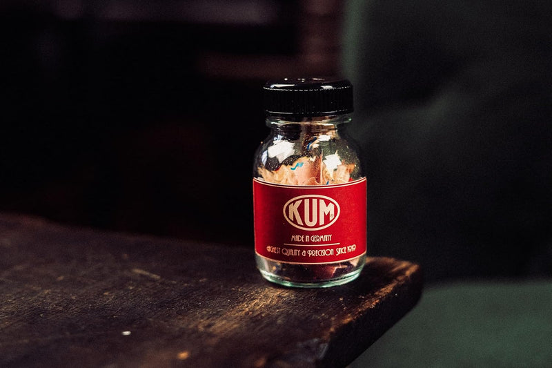 KUM 100th Anniversary Glass Jar Pencil Sharpener