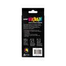 Kent Urban Acrylic Paint Markers – Fluoro Pack of 4 (Yellow, Pink, Orange, Green)