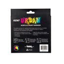 Kent Urban Acrylic Paint Markers – Pastel Set (Pack of 8 Colours)