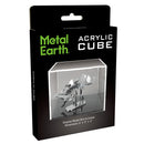 Metal Earth Clear Acrylic Cube Display Box 10.2 x 12.7 x 10.2cm