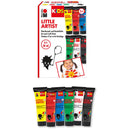 Marabu KiDS Little Artist 6-Colour Paint Set - Washable Craft Paint
