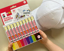 Marabu KiDS Textile Fabric Markers - 10 Pack