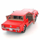 Metal Earth 1965 Ford Mustang Red Coupe 1:52 Model Kit