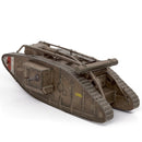 Metal Earth British Mark IV Tank - 3D Metal Model Kit