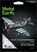 Metal Earth - P-47 Thunderbolt 1:94 Scale WWII Fighter Aircraft