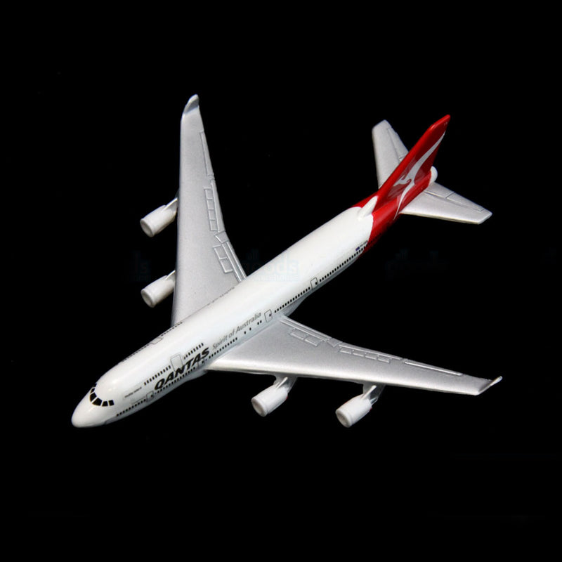 Qantas Boeing 747-400 Jumbo Jet VH-OEB 1:500 Die Cast Model 747 Toy Aircraft