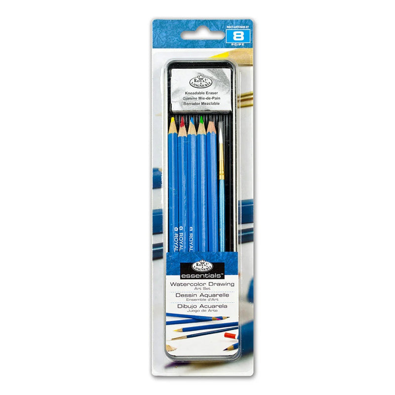 Royal & Langnickel Watercolor Pencil Artist Travel Set (8-Piece)