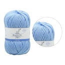 Malli Super Blend 4 Ply Acrylic Yarn 100g – Light Blue