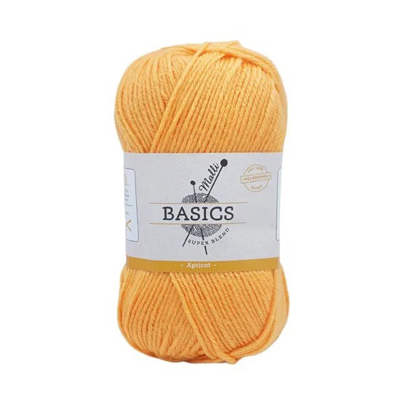 Malli Super Blend 4 Ply Acrylic Yarn 100g – Apricot