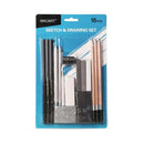 Sinoart Artist Sketching & Drawing Art Set (18-Piece Kit)