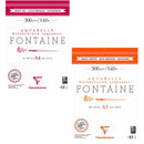 Clairefontaine Fontaine Original White 100% Cotton Paper - 12 Sheets