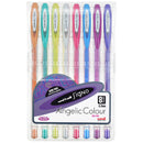 Uni‑Ball Signo Angelic Colour Gel Pens – Pastel 8‑Pack