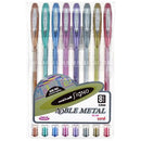 Uni-Ball Signo Noble Metallic Gel Pens – 8-Pack