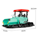 Diecast Crawler Road Asphalt Paver – 1:40 Scale Construction Vehicle Model Green