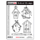 Darkroom Door Rubber Stamps Set: Bird Houses
