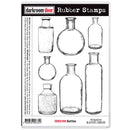 Darkroom Door Rubber Stamps Set: Bottles