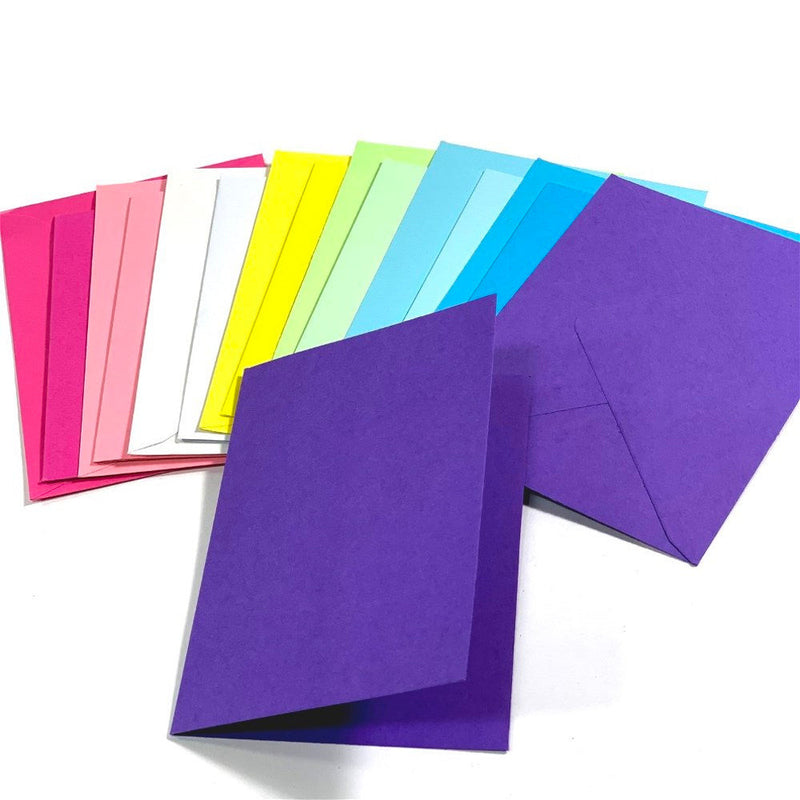 Blank Cards & Envelopes Card Making Rainbow Set
