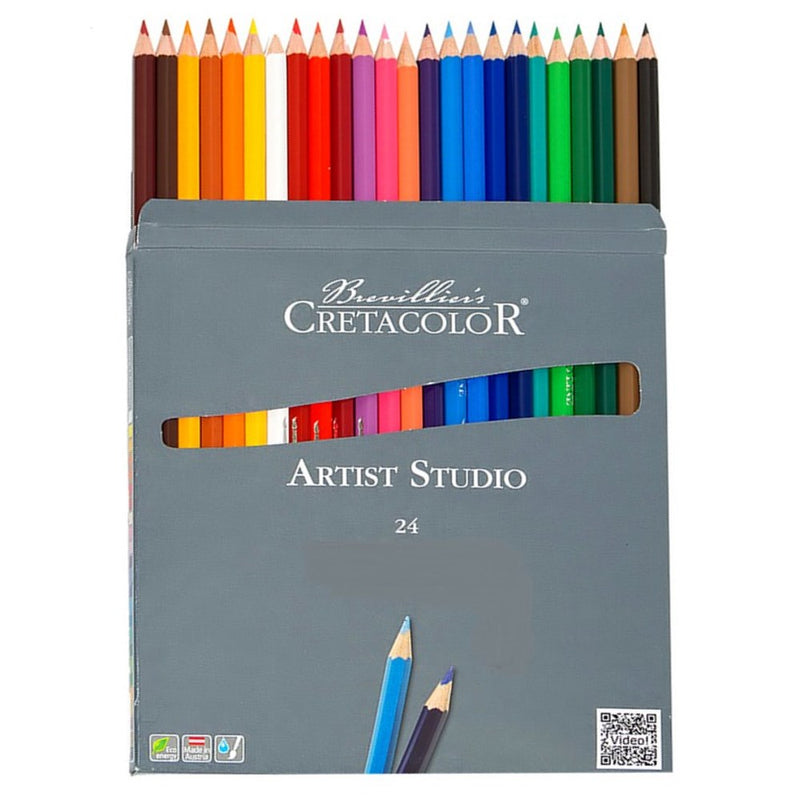 Cretacolor Artist Studio Colouring Pencils 24pk