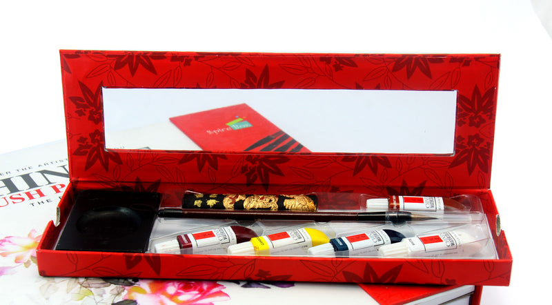 SpiceBox Chinese Brush Painting Art & Craft Kit