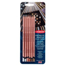 Derwent Watercolour Metallic Pencils Set Traditional - 6pk