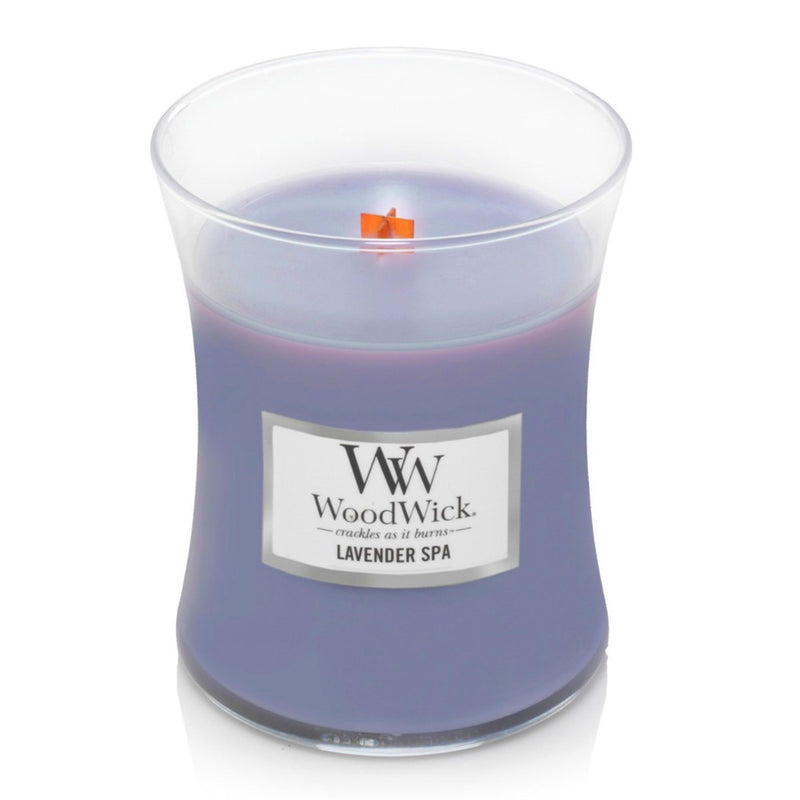 WoodWick Scented Candle 275g Lavender Spa
