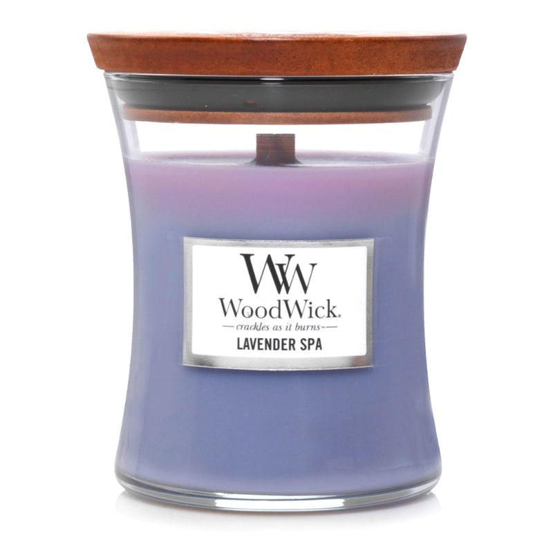 WoodWick Scented Candle 275g Lavender Spa