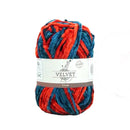 Malli Knitting 100g Velvet Yarn - Vintage Mix