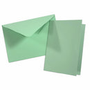 Blank Cards & Envelopes A6 Set – Olive (12 Pack)