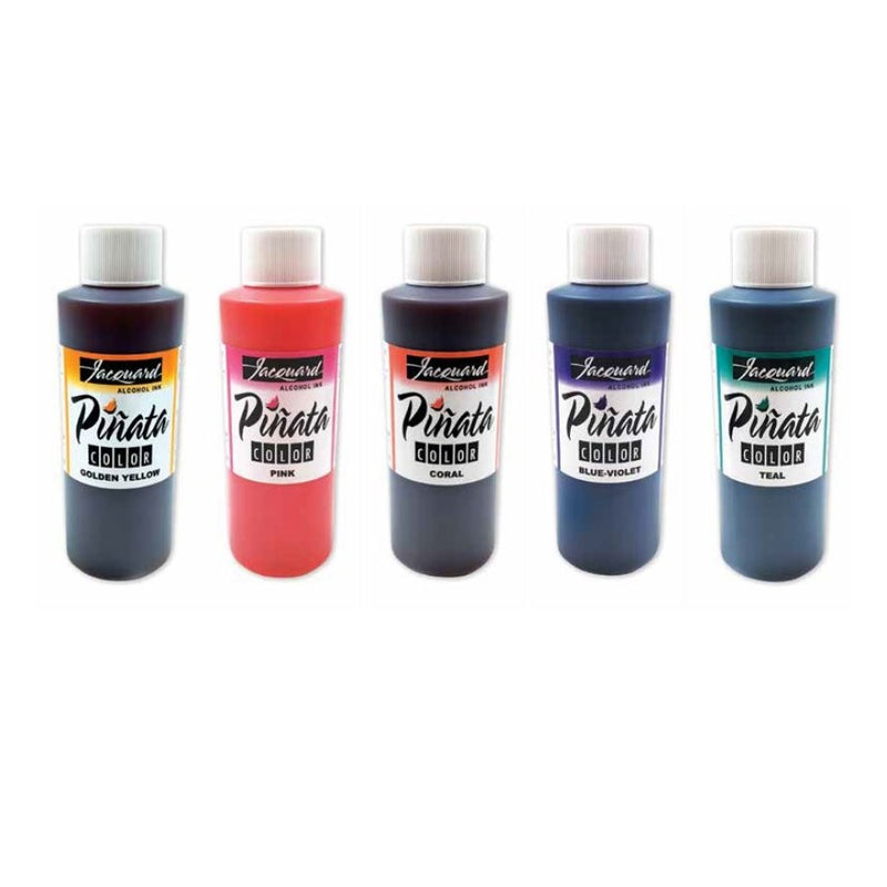 Jacquard Piñata Alcohol Ink Set – 5 x 118ml Bottles (New Colours)